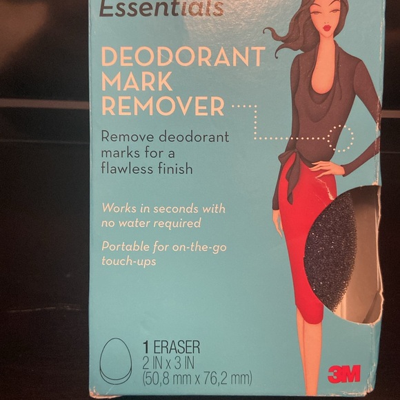 NIB Scotch Essentials Deodorant Mark Remover/white mark eraser - Picture 5 of 7
